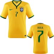 Brasilien Hulk Trikot Home 2014