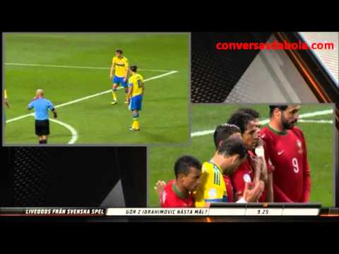 Ronaldo und Ibrahimović: 5 Tore und Ihre Reaktionen